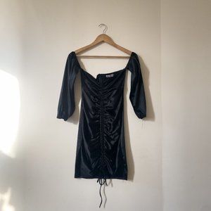 ADIKA NELLY X GLAMOROUS PUFF SLEEVE MINI DRESS